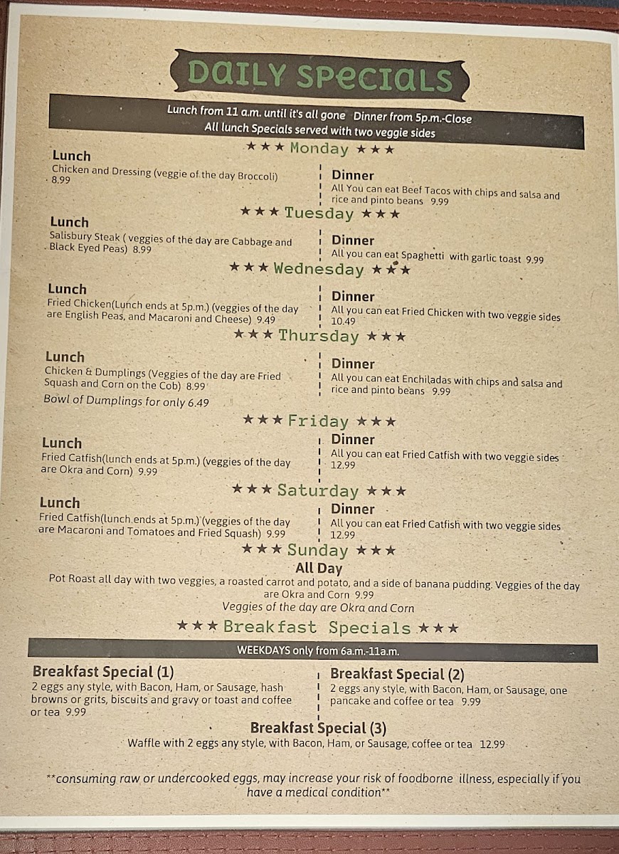 The Beef House American Food Menu - Image 1