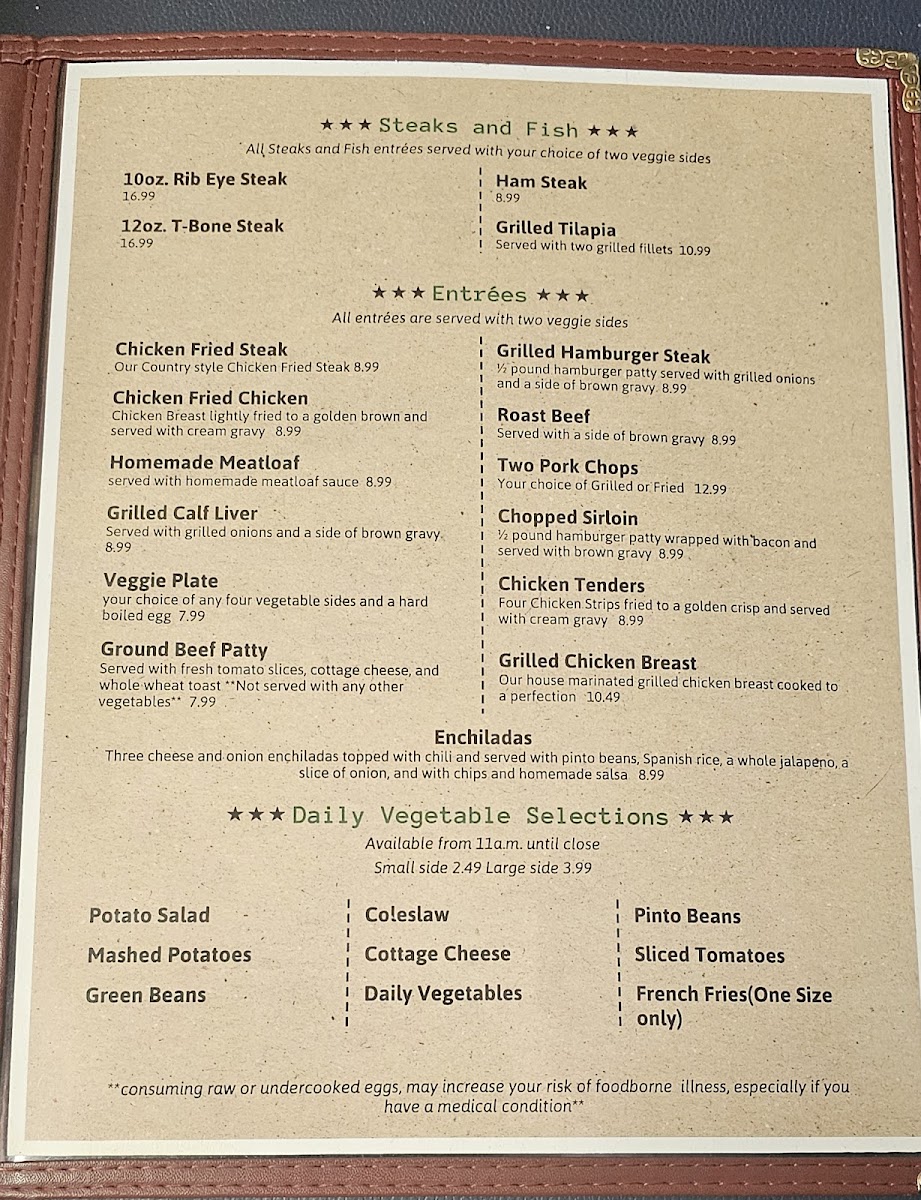 The Beef House American Food Menu - Image 6